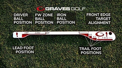 Graves Golf Alignment & Ball Position Trainer (ABT)