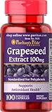 Puritan's Pride Grapeseed Extract 100 mg-100 Capsules