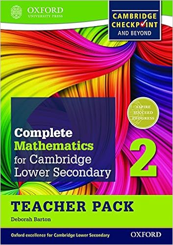 Complete Mathematics For Cambridge Secondary 1 Teacher Pack 2 For Cambridge Checkpoint And Beyond Barton Deborah 9780199137084 Amazon Com Books
