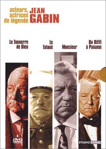 Jean Gabin - Coffret - Le Tonnerre De Dieu + Le Tatoué + Monsieur + Du Rififi A Paname