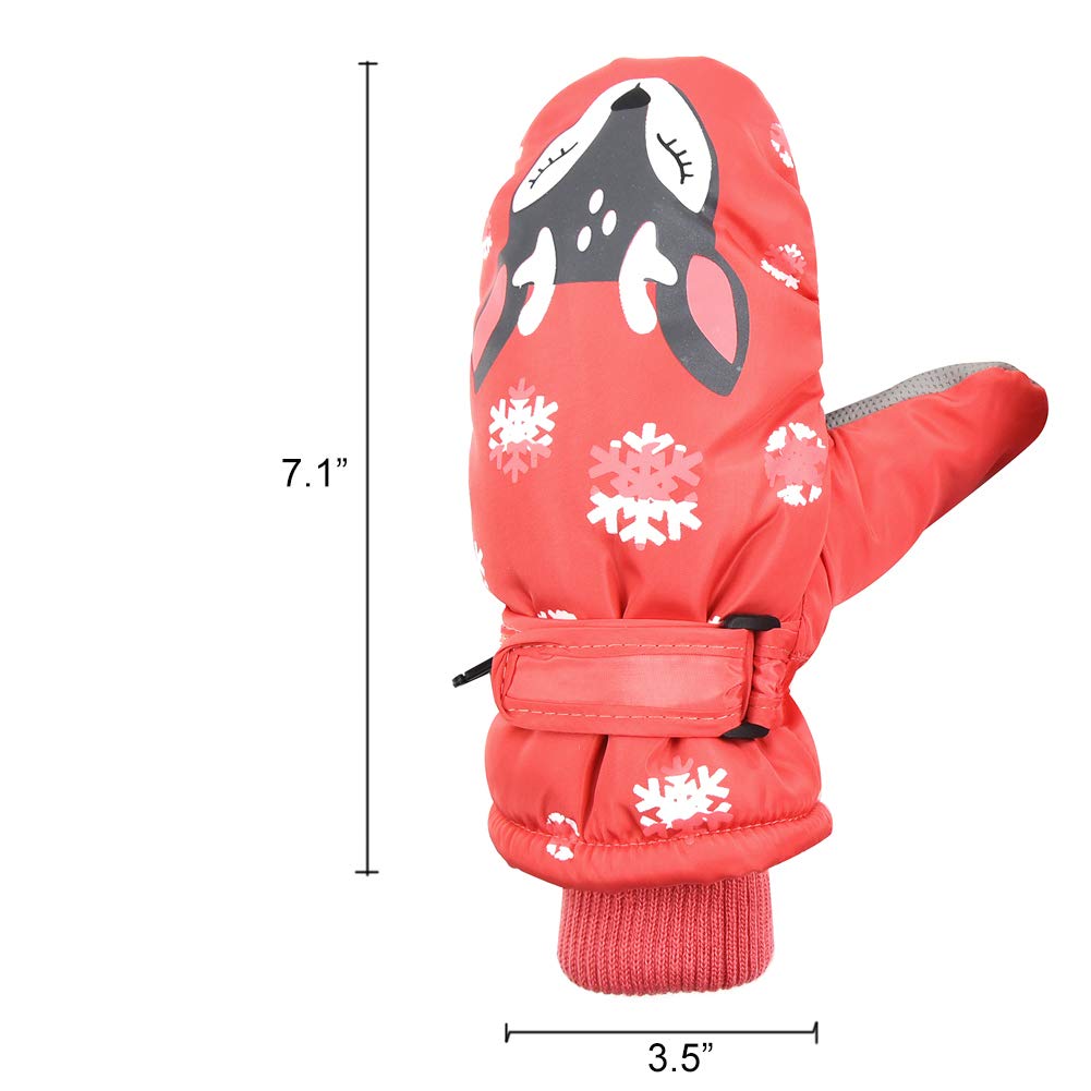 waterproof mittens on string