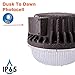 Bobcat LED Area Light 60 Watts Dusk to Dawn Photocell Included, 5000K Daylight, 6600LM, Perfect Yard Light or Barn Light, UL Listed & DLC, 550W Incandescent or 150W HID Equivalent, 5-Year Warranty