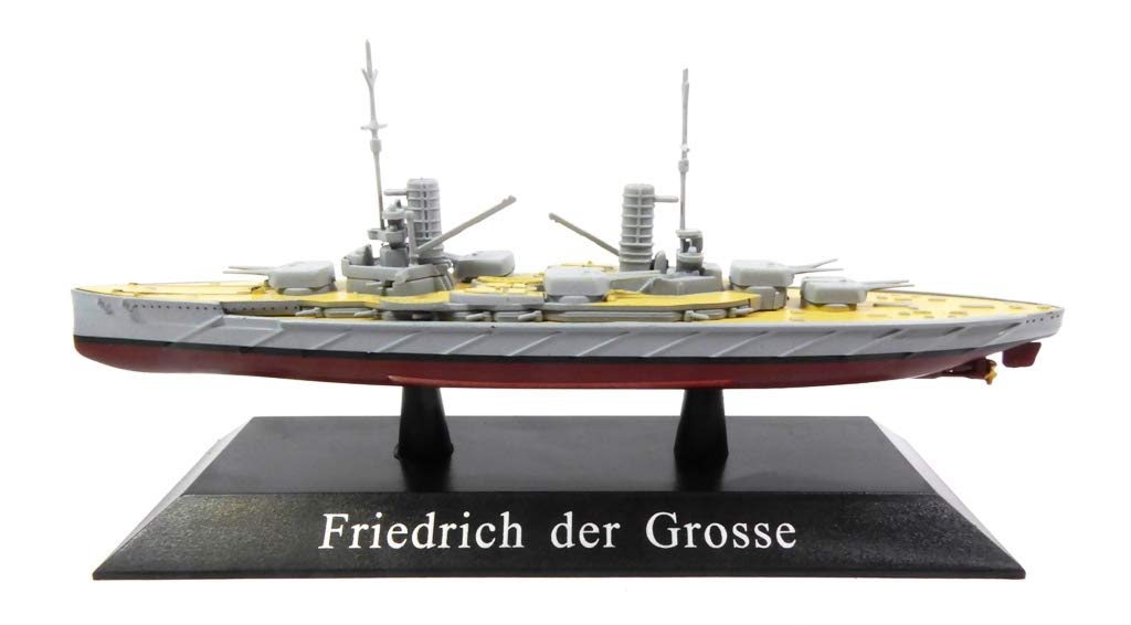 DeAgostini Friedrich der Grosse KAISER class 1912 Battleship 1/1250 WS41