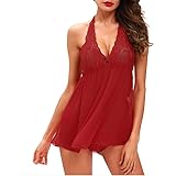 Pigiama Sexy Lingerie Sexy In Pizzo Babydoll Trasparente - Body - Foto 8