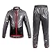 WOLFBIKE NEW Raincoat Rain Jacket Windproof Waterproof Hooded Cycling Raincoat Pants
