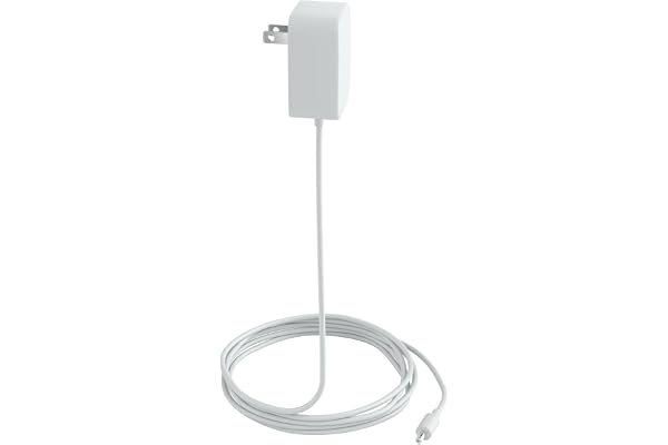 Amazon Echo Power Adapter 22W: Echo Dot Max (2025 releases) | Glacier White