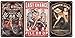 6-Piece Tin Signs - Vintage Style Metal Signs As Wall Decor, Decorative Retro Coffee Bar Sign, Pin-up Girls, Sexy Ladies and Wheels, 11.8 x 8 Inches