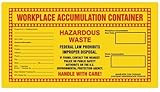 Workplace Accumulation Container Hazardous Waste