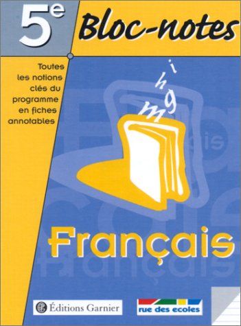 Français, 5e