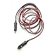 12V 15A Male to Male Cigarette Lighter Plug Charger Extension Cord With LED Lights And Fuse Protection On Both Plugs, 12 volt 16AWG 3 Meter/10ft Extension cord