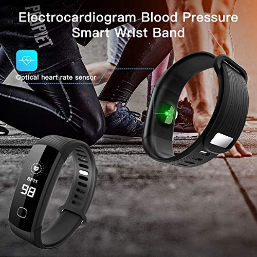 L8star Waterproof Fitness Tracker Smart Watch-Smart Activity Tracker with Continuous Heart Rate Monitor，Sleep Monitor, Calorie Burn Tracker, Pedometer, Blood Pressure for Women, and Men Kids - Thumbnail 4
