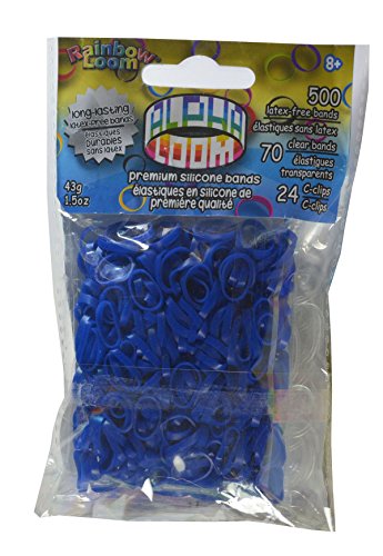 Rainbow Loom Alpha Bands Craft Accessory Navy Blue
