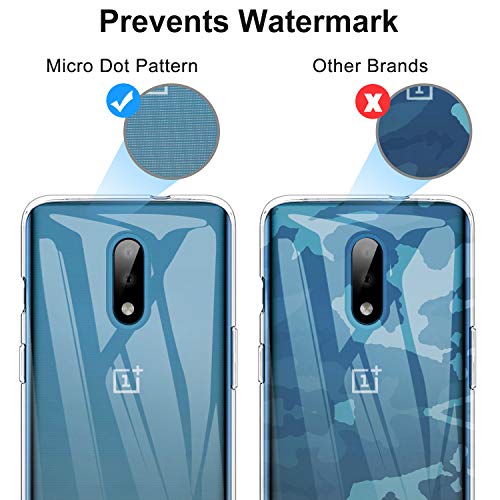 Pingin Oneplus 7 Case, Crystal Clear,Ultra-Thin Soft TPU Cover Anti Slip with Scratch Resistant for Oneplus 7 Smartphone