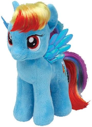 TY Beanie Baby - RAINBOW DASH (My Little Pony - 7 inch) - MWMTs Stuffed Animal ^G#fbhre-h4 8rdsf-tg1382341