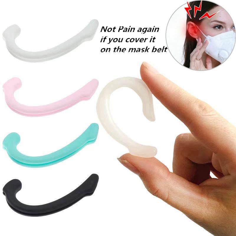 Cobakuey (4 Pairs，Multiple Colour) Mask Ear Protecting,Ear Protectors