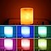 (Upgraded) AMIR Salt Lamp, Natural Himalayan Crystal Salt Light with 4 Bulbs (2 Colorful Bulbs), 11.2oz Mini Hand Carved Decoration Night Light with UL-Approved Wall Plug, 2 Pack