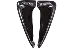 ORITECH Exterior Auto Vehicle Accessory, for BMW X5 F15 X5M F85 2014-2017, Xdrive Shark Gills Side Fender Vent Trim carbon fiber Carbon Black X5M, 2 pcs/set