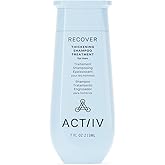 ACTIIV Recover Thickening Shampoo Treatment For Men | Supports the Appearance of Fuller, Healthier-Looking Hair, Supports Scalp Health, Plant-Based, Color-Safe, Vegan,All Hair Types