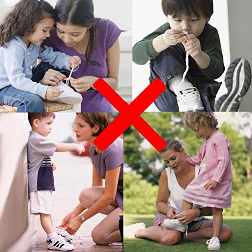 DB No Tie Shoelace Elastic shoelace stretch shoe strings One Size Fits All Adult and Kids - Thumbnail 4