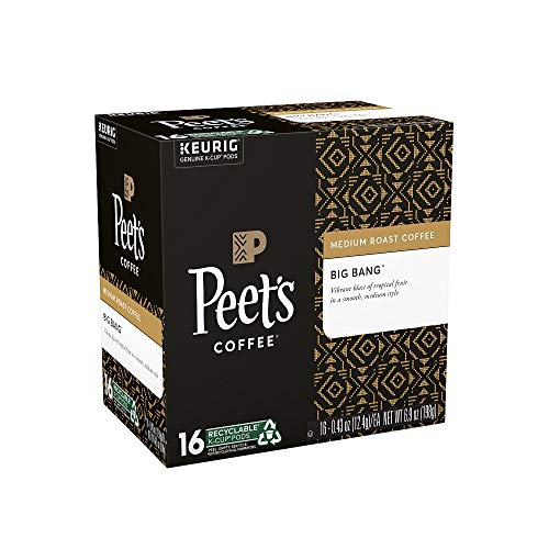 Peet’s Coffee Big Bang KCup Coffee Pods for Keurig Brewers, Medium