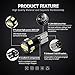 Antline Super Bright 194 168 T10 2825 W5W 175 LED Bulbs White 4-Packs, 9-SMD 2835 Chipsets 6000K Replacement Error Free for Car Dome Map Door Courtesy License Plate Lights