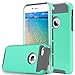 iPhone 6s Case,iPhone 6 Case,by Ailun,Soft TPU Bumper&Hard Shell Solid PC Back,Shock-Absorption&Anti-Scratch Hybrid Dual-Layer Slim Cover,Siania Retail Package[Mint Green]