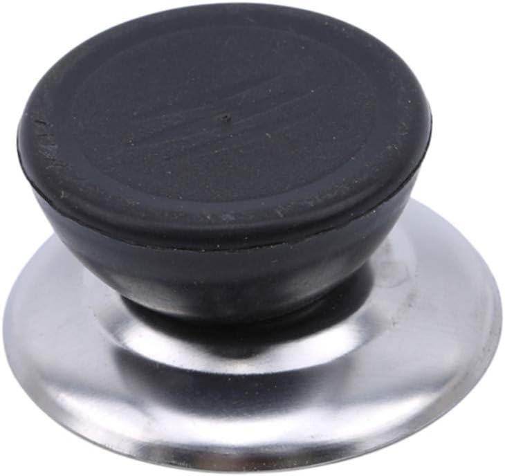 Cngstar 4.9cm Pot Knob Black Kitchen Cookware Lid Replacement Knobs Universal Saucepan Lid Pot Knob