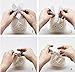 Yunko 50 PCS Cute Rabbit OPP Cookie Bakery Candy Biscuit Treat Gift DIY Plastic Bag Easter Candy Bag