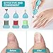 Nail File Electric Nail Drill - HOPOSO Manicure Drill Set Home Pedicure Gel Nail Grinder Acrylic Nails Kits Professional Nail Sander Buffer Polish Tools with Facial Hair Removal Function for Women