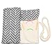 Teamoy Knitting Needles Holder Case(up to 11 Inches), Cotton Canvas Rolling Organizer for Straight and Circular Knitting Needles, Crochet Hooks and Accessories, Arrow - NO Accessories Included