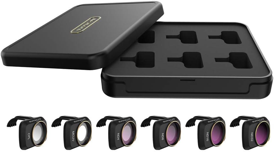 Littleice Professional Gimbal Lens Filter for DJI Mavic Mini Drone Accessories (MCUV+CPL+ND4+ND8+ND16+ND32)