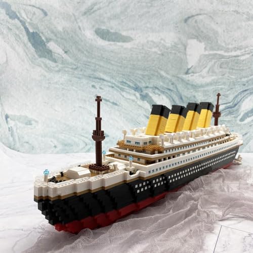 Kit 1855 Peças Conjunto De Blocos De Construção Titanic