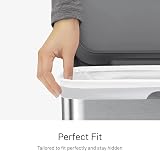 simplehuman Code G 100 Count Trash Liners 30 Liter 8 Gallon White view 2