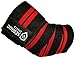 Sedroc Sports Weight Lifting Elbow Wraps Powerlifting Support Sleeves Straps - Pair