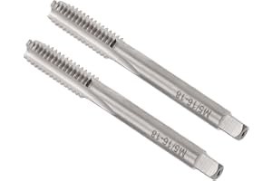 CoCud Thread Milling Taps, 5/16-18 Thread H2, High Speed Steel Machine 3 Straight Flutes Screw Threading Tool - (Applications