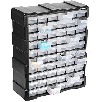 39 60 Drawer Organizer Plastic Part Storage Hardware Craft Cabinet