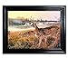 Those Flipping Pictures Deer Group Framed Wall Art-Lenticular Technology Causes The Artwork to Flip-Multiple Pictures in ONE-Hologram Type Images Change-Mesmerizing Holographic Optical Illusions