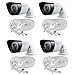 (Set of 4) Samsung Sdc-7340 Bc 960h High Resolution Security Camera Cctv