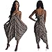 Kearia Women V-neck Boho Spaghetti Strap Harem Jumpsuit Romper Beach Playsuit Pants