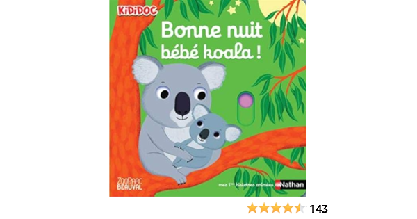 Amazon Com Bonne Nuit Bebe Koala 16 Kididoc Histoires French Edition Choux Nathalie Books