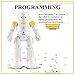 IHBUDS Smart and Programmable Remote-Control Robot for Kids. Beginner’s STEM Toy Robot Friend for Kids to Learn as They Play-(Yellow)thumb 3