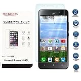 Huawei Raven LTE H892L Tempered Glass LCD Screen Protector 9H UltraClear Impact Abrasion Resistance [SlickGearsTM]