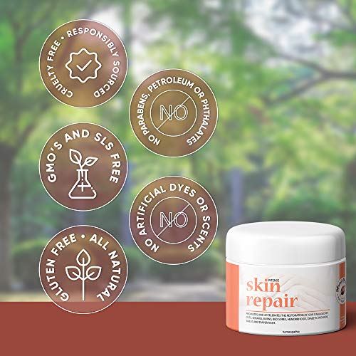 All-Natural Skin Healing Cream - Treats and Soothes Wounds, Burns, Cellulitis, Hemorrhoids, Rashes, Sore Nipples and More - Plant-Based Vitamin Ointment - by Marie's Originals - Thumbnail 2