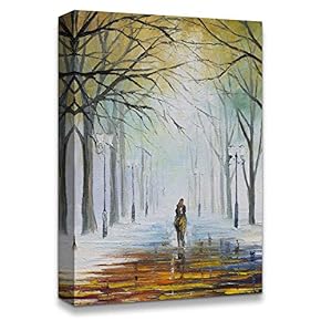 Vintage Oil Painting Home Artwork for Living Room Bedroom