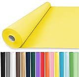 Vanhench 30"×1200"(100') Yellow Wrapping Paper