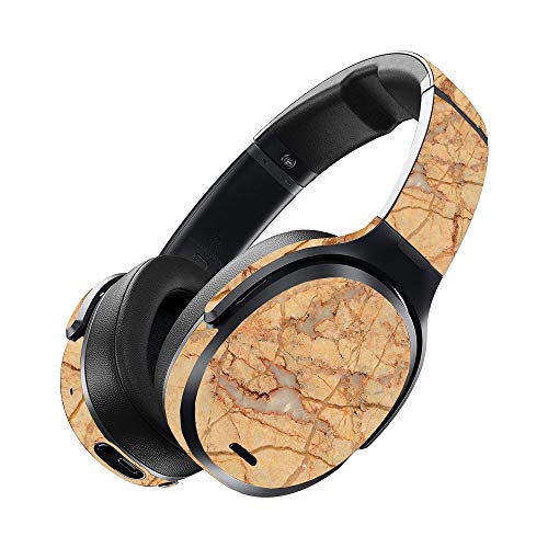 MightySkins Skin for Skullcandy Crusher ANC - Amber Marble | Protective, Durabl…