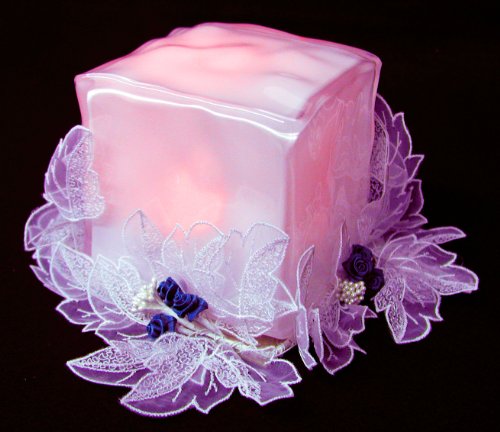 Fortune Products MC-RGB4 Deco Cube Lighted Table Centerpiece, 4" Length x 4" Width x 4" Depth - Thumbnail 6