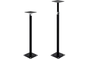 YMSZGBZG Adjustable Floor Jack Post 17-21" Range of Adjustment,Mini Screw Jack,Telescoping Jack for Temporary Support 2PACK.