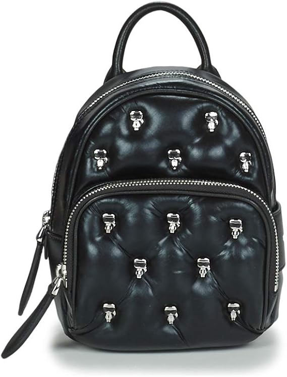 Karl Lagerfeld K/ikonik 3d Multi Pin Conv Bp Rucksäcke Damen Schwarz