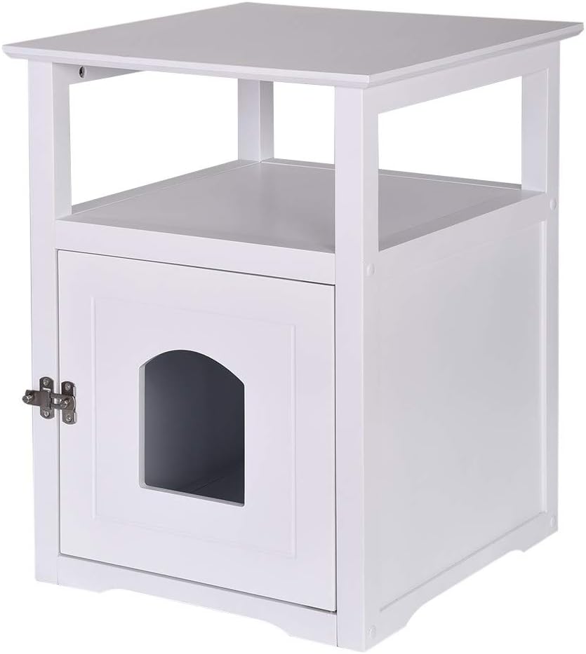 Best 25In Square Rustic Oak End Table